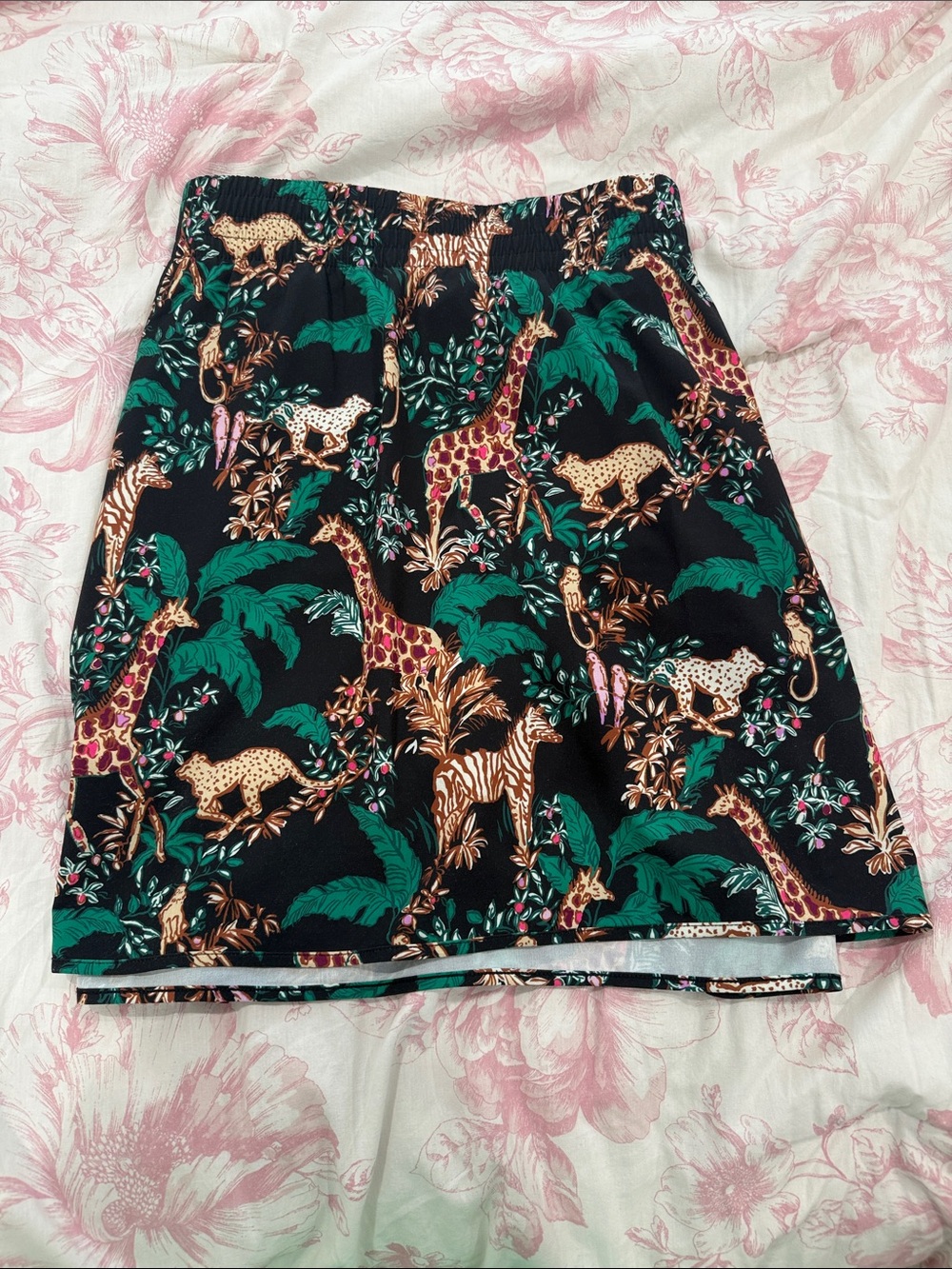 Lilly Pulitzer animal print skirt